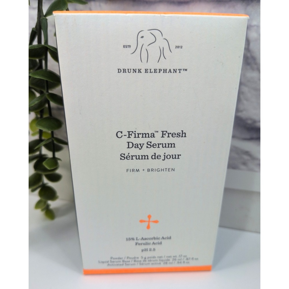 NIB🌿Drunk Elephant C-Firma Fresh Day Serum Full Size Ferulic Acid Skincare Face